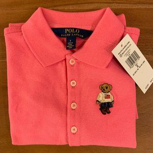 Ralph Lauren Short Sleeve Cruise Pink Polo Shirt